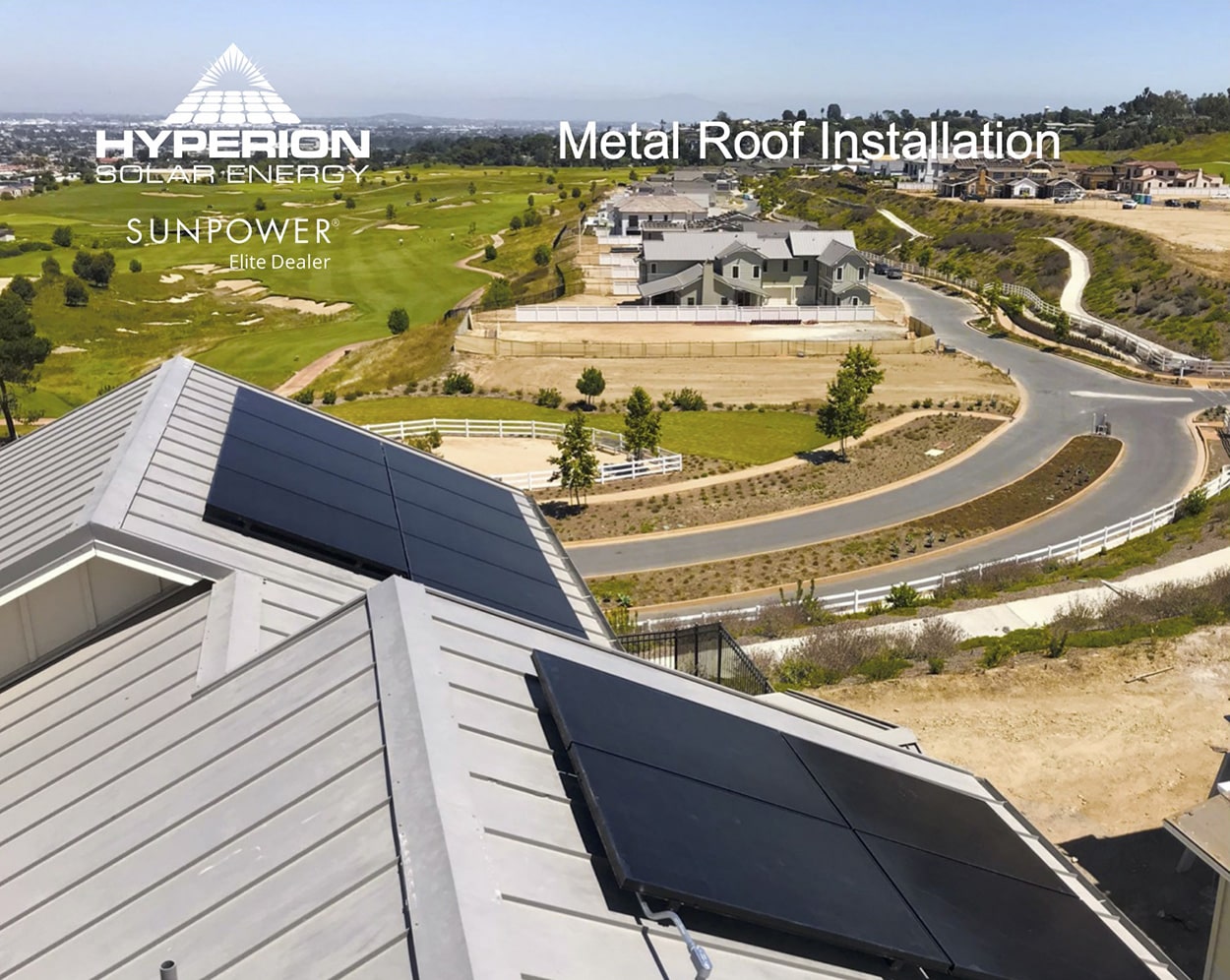 Metal Roof Solar Installation